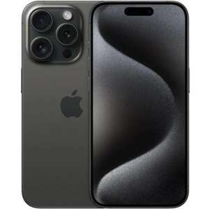 Apple iPhone 15 Pro 6, 1" 5G 8/256GB fekete titán okostelefon kép