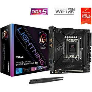 ASRock B760I Lightning WiFi Alaplap kép