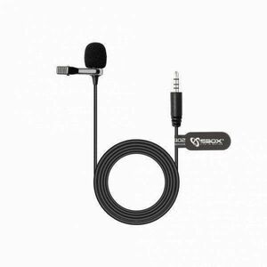 MIC SBOX PM-402 Csiptethető mikrofon, 3.5 mm kép