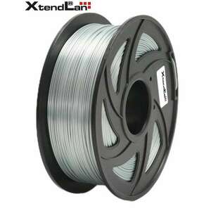 XtendLAN Filament PLA 1.75mm 1 kg - Fényes ezüst kép