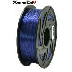 XtendLAN Filament PET-G 1.75mm 1 kg - Átlátszó kék kép