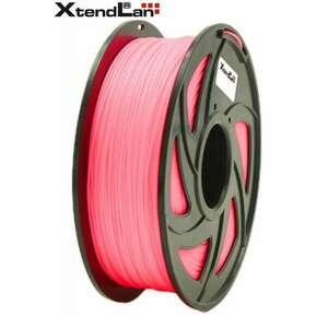 XtendLAN Filament PET-G 1.75mm 1 kg - Rózsaszínese piros kép