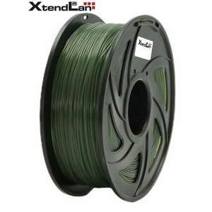 XtendLAN Filament PET-G 1.75mm 1 kg - Vadász zöld kép