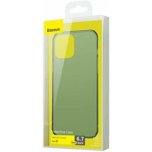 iPhone 12 Pro Max Frosted Glass cover green (WIAPIPH67N-WS06) kép