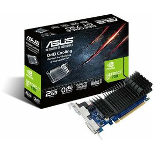 GeForce GT 730 2GB GDDR5 64bit (GT730-SL-2GD5-BRK/90YV06N2-M0NA00) kép