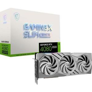 GeForce RTX 4080 SUPER GAMING X SLIM WHITE 16GB gddr6x 256bit (V511-220R) kép