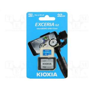 KIOXIA Exceria G2 microSDHC 32GB U3/V30 (LMEX2L032GG2) kép