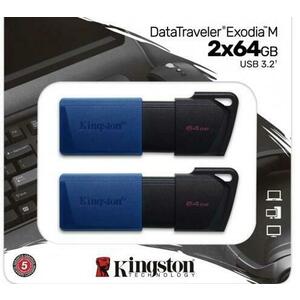 DataTraveler Exodia 64GB USB 3.2 (DTXM/64GB-2P) kép