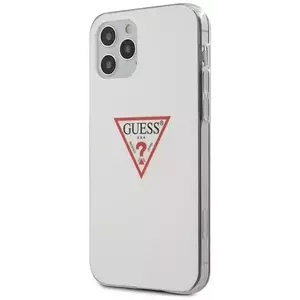 Tok Guess GUHCP12LPCUCTLWH iPhone 12 Pro Max 6, 7" white hardcase Triangle Collection (GUHCP12LPCUCTLWH) kép