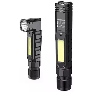 A fény Superfire G19 multifunction flashlight, USB, 200lm, 200m (6956362931534) kép