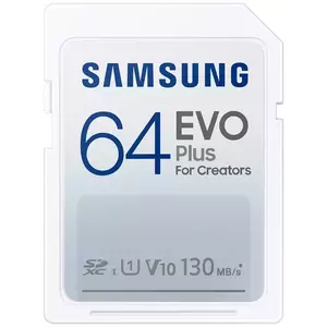 Memóriakártya Samsung SDXC 64GB EVO PLUS (MB-SC64K/EU) kép