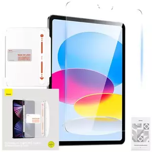 TEMPERED KIJELZŐVÉDŐ FÓLIA Tempered Glass Baseus Screen Protector for iPad 10 (2022) 10.9" kép