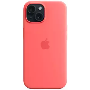 Tok Apple iPhone 15 Silicone Case with MS - Guava kép