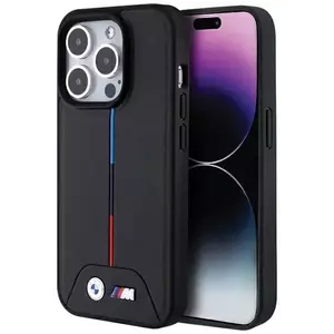 Tok BMW BMHMP15L22PVTK iPhone 15 Pro 6.1" black hardcase Quilted Tricolor MagSafe (BMHMP15L22PVTK) kép