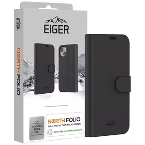 Tok Eiger North Folio Case for Google Pixel 8a in Black kép