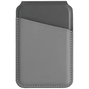 Pénztárca UNIQ Lyden DS magnetic RFID wallet and phone stand grey-black (UNIQ-LYDENDS-RGRYBLK) kép