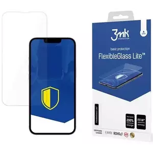TEMPERED KIJELZŐVÉDŐ FÓLIA 3MK FlexibleGlass Lite iPhone SE 4 Hybrid Glass Lite kép