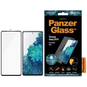 TEMPERED KIJELZŐVÉDŐ FÓLIA PanzerGlass Samsung Galaxy S20 FE CF, Black Antibacterial kép