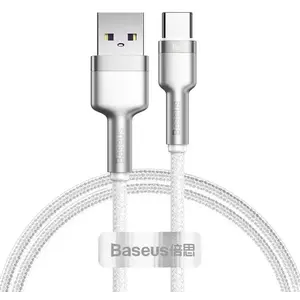 Kábel USB cable for USB-C Baseus Cafule, 66W, 1m (white) kép