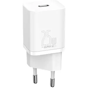 Töltő Travel charger Baseus Super Si Quick Charger 1C 25W (white) kép