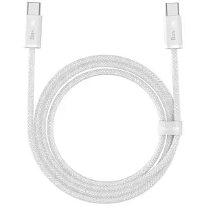 Kábel Cable USB-C to USB-C Baseus, 100W, 2m (white) kép