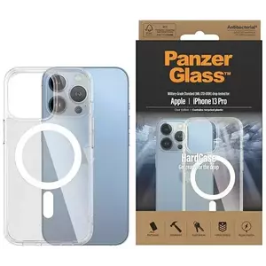 Tok PanzerGlass HardCase iPhone 13 Pro 6, 1" MagSafe Antibacterial Military grade transparent 0430 (0430) kép