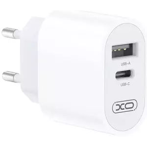 Töltő Wall charger XO L97, 1x USB, USB-C (white) (6920680827169) kép