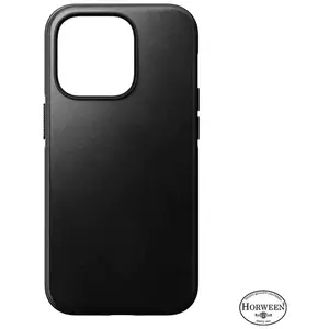 Tok Nomad Modern Leather MagSafe Case, black - iPhone 14 Pro (NM01222385) kép