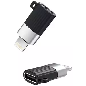 Adapter Adapter USB-C to Lightning XO NB149-D, black (6920680869220) kép