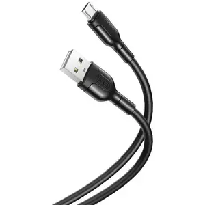 Kábel Cable USB to Micro USB XO NB212 2.1A 1m, black (6920680827800) kép