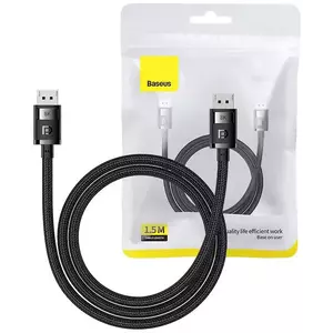 Kábel DP 8K to DP 8K cable Baseus High Definition 1.5 m, black (6932172630317) kép