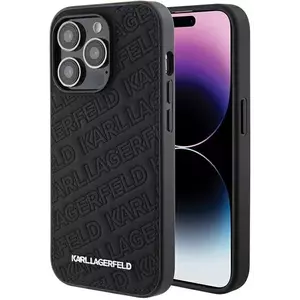 Tok Karl Lagerfeld KLHCP15XPQKPMK iPhone 15 Pro Max 6.7" black hardcase Quilted K Pattern (KLHCP15XPQKPMK) kép