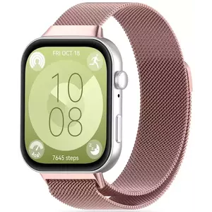 Óraszíj TECH-PROTECT MILANESEBAND HUAWEI WATCH FIT 3 ROSE GOLD (5906302310487) kép