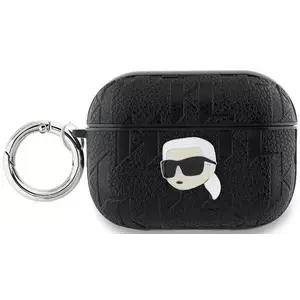 Tok Karl Lagerfeld KLAP2PGKIPK AirPods Pro 2 (2022/2023) cover black Monogram Karl Head (KLAP2PGKIPK) kép