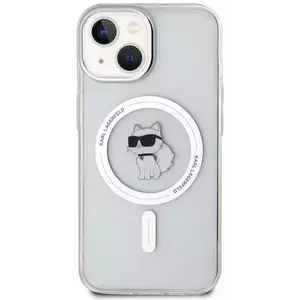 Tok Karl Lagerfeld KLHMP12MHFCCNOT iPhone 12 6.1" transparent hardcase IML Choupette MagSafe (KLHMP12MHFCCNOT) kép