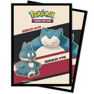 UP Deck Protector Sleeves Snorlax & Munchlax (65 Sleeves) (Pokémon) védőtokok kártyákra kép