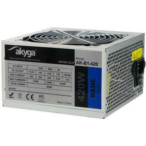 AKY AK-B1-420 Akyga Basic ATX Power Supply 420W AK-B1-420 Fan12cm... kép