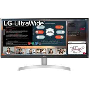 LG 29WN600-W IPS monitor 29", 2560x1080, 21: 9, 250cd/m2, 5ms, 2xH... kép