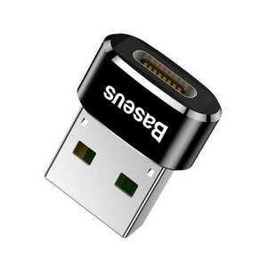 Baseus 5A USB-C–USB-A adapter (fekete) kép