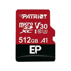 Patriot Memory EP V30 A1 memóriakártya 512 GB MicroSDXC UHS-I Class 10 kép
