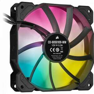 CORSAIR SP120 RGB ELITE 120mm RGB LED Fan with AirGuide Triple Pack kép