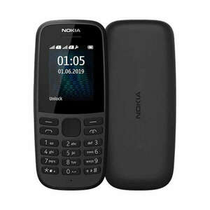 Nokia 105 Mobiltelefon, Fekete kép