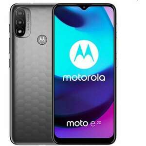 Motorola Moto E20 6.5" 32GB Dual SIM 4G/LTE szürke okostelefon kép