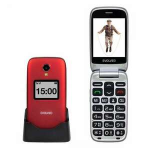 Evolveo EasyPhone 770 (EP-770) Mobiltelefon, Piros kép