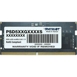 Patriot Signature Line DDR5 32 GB (1x32GB) 4800 MHz CL40 1.1V Not... kép