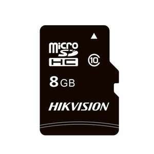 Hikvision - microSDHC 8GB + adapter - HS-TF-C1(STD)/8G/ADAPTER kép