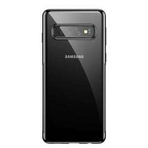 Baseus Samsung S10 Plus case Simple Black (ARSAS10P-MD01) (ARSAS1... kép