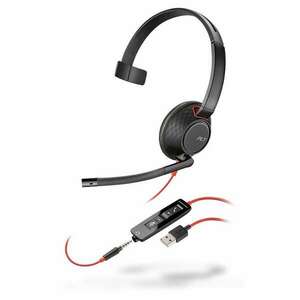 Poly Blackwire 5210 USB-A mono headset (207577-201) (poly207577-201) kép