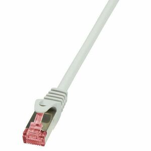 LogiLink Patch kábel PrimeLine, Cat.6, S/FTP, szürke, 1 m kép