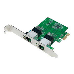 Logilink 2 portos Gigabit LAN PCI-Express kártya kép